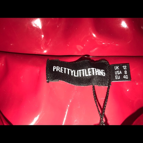 Red puffer jacket - Picture 2 of 5